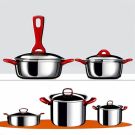 Stainless Steel Cookware Set (10-piece)
