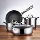 Stainless Steel Cookware Set (10-piece) - Pro