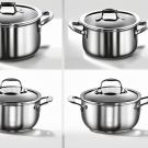 Stainless Steel Cookware Set (10-piece) - Classic