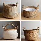 Woven Storage Baskets (Set of 3) - Plus