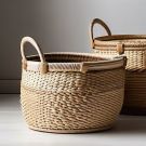 Woven Storage Baskets (Set of 3) - Deluxe