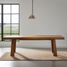 Solid Wood Dining Table - Premium