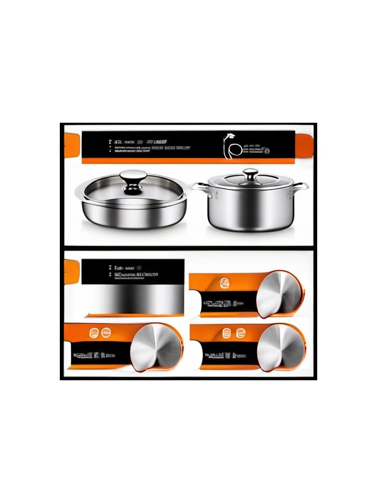 Stainless Steel Cookware Set (10-piece)