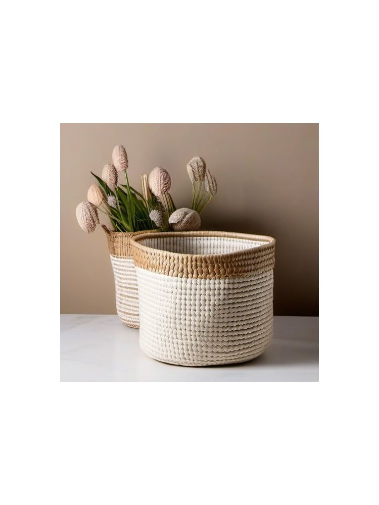 Woven Storage Baskets (Set of 3)