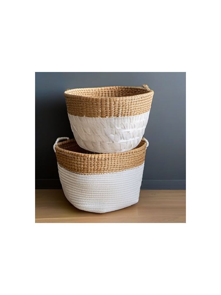 Woven Storage Baskets (Set of 3)