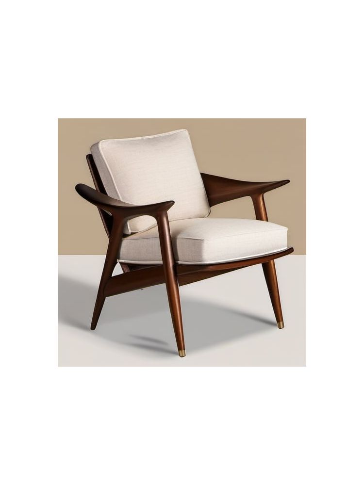 Mid-Century Accent Chair - Deluxe