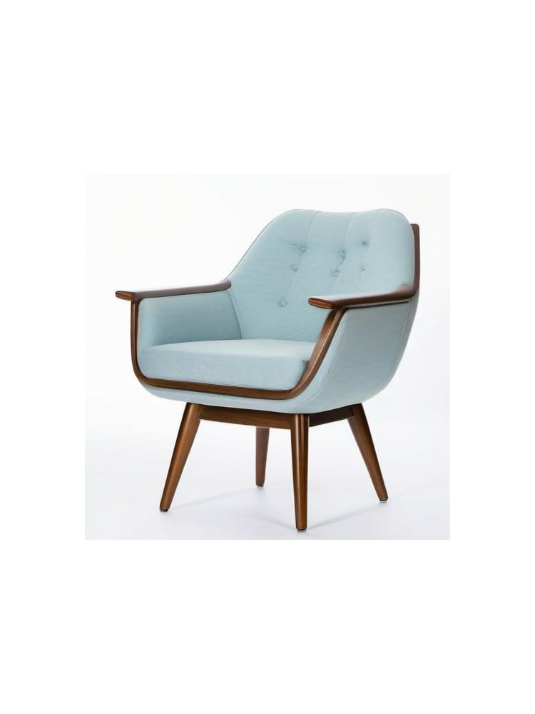 Mid-Century Accent Chair - Advanced