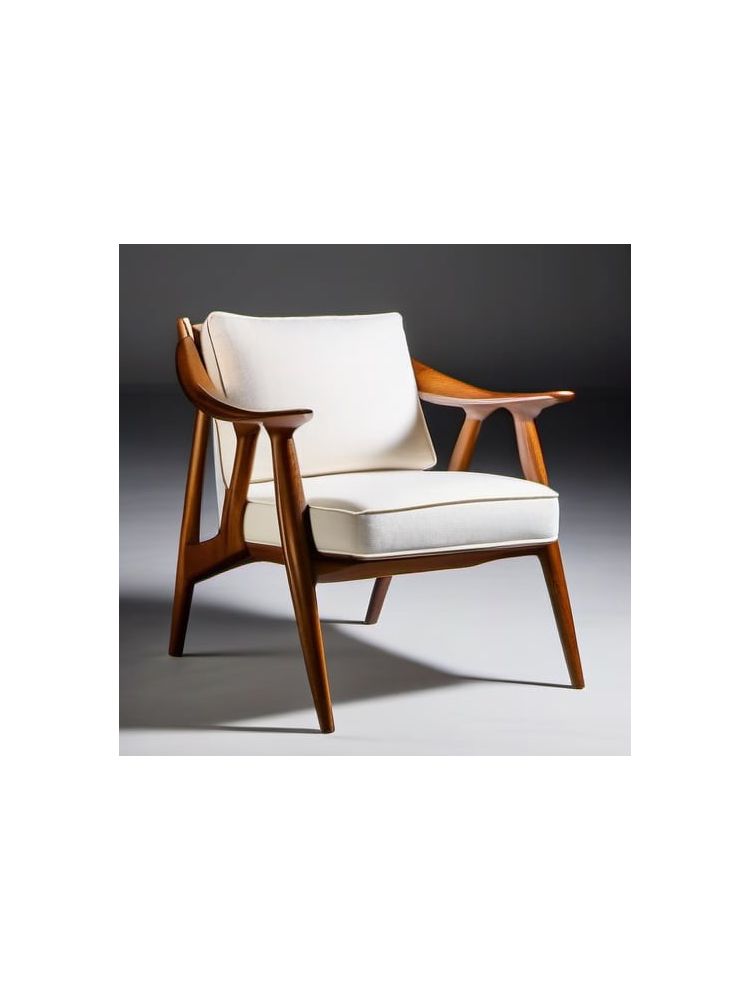 Mid-Century Accent Chair - Advanced