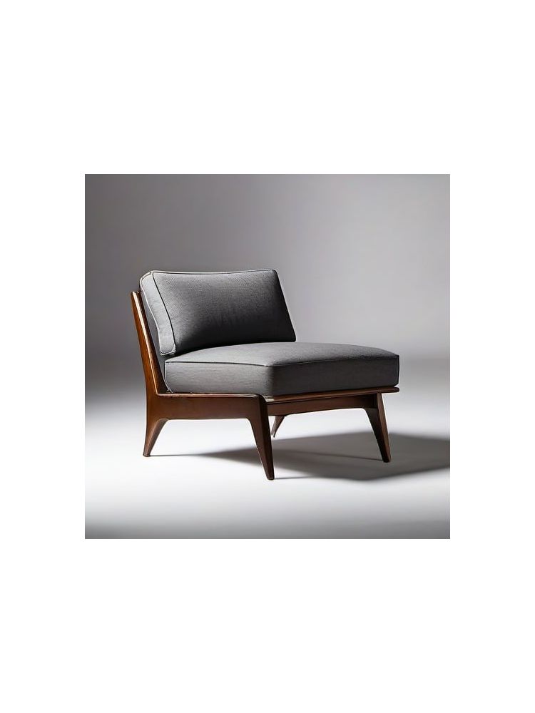 Mid-Century Accent Chair - Compact