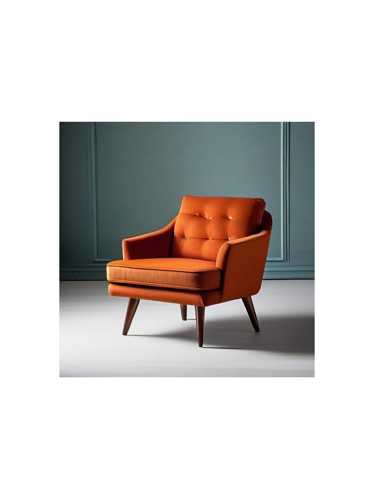 Mid-Century Accent Chair - Premium