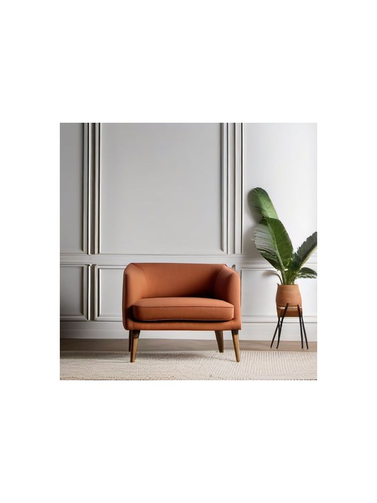 Mid-Century Accent Chair - Premium