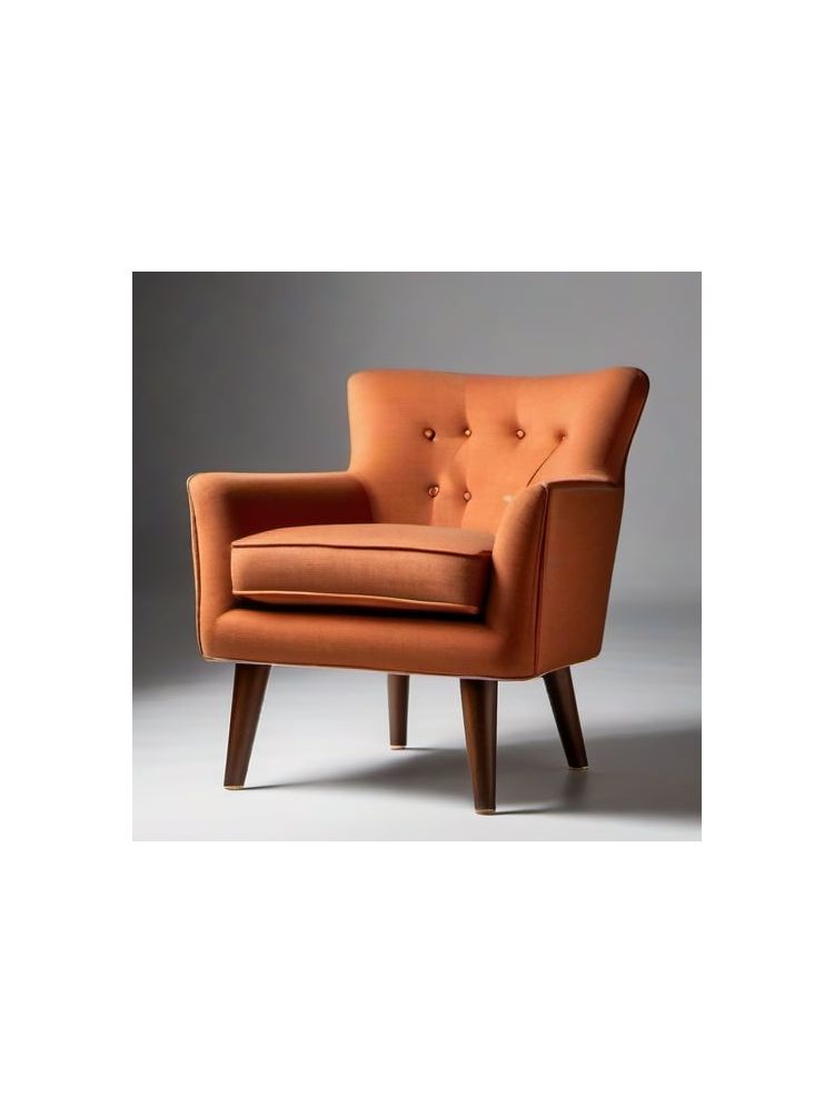 Mid-Century Accent Chair - Premium