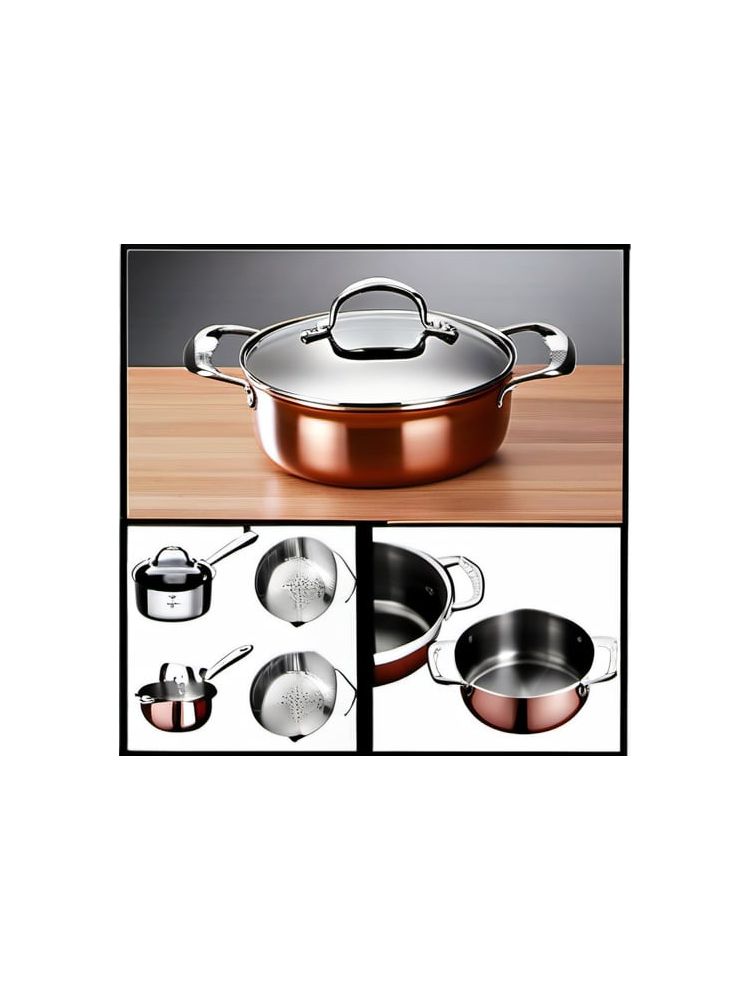 Stainless Steel Cookware Set (10-piece) - Pro