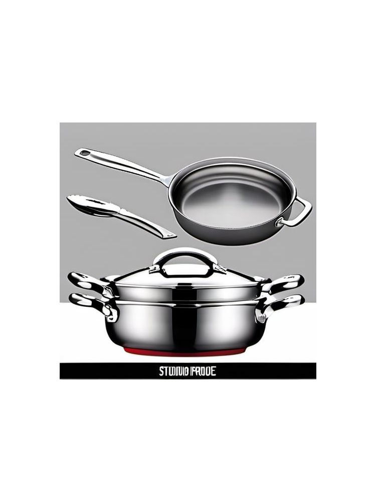 Stainless Steel Cookware Set (10-piece) - Pro