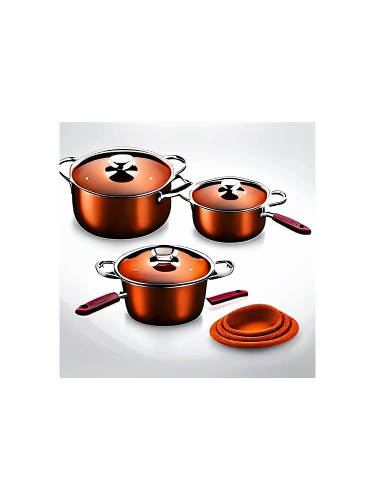 Stainless Steel Cookware Set (10-piece) - Plus