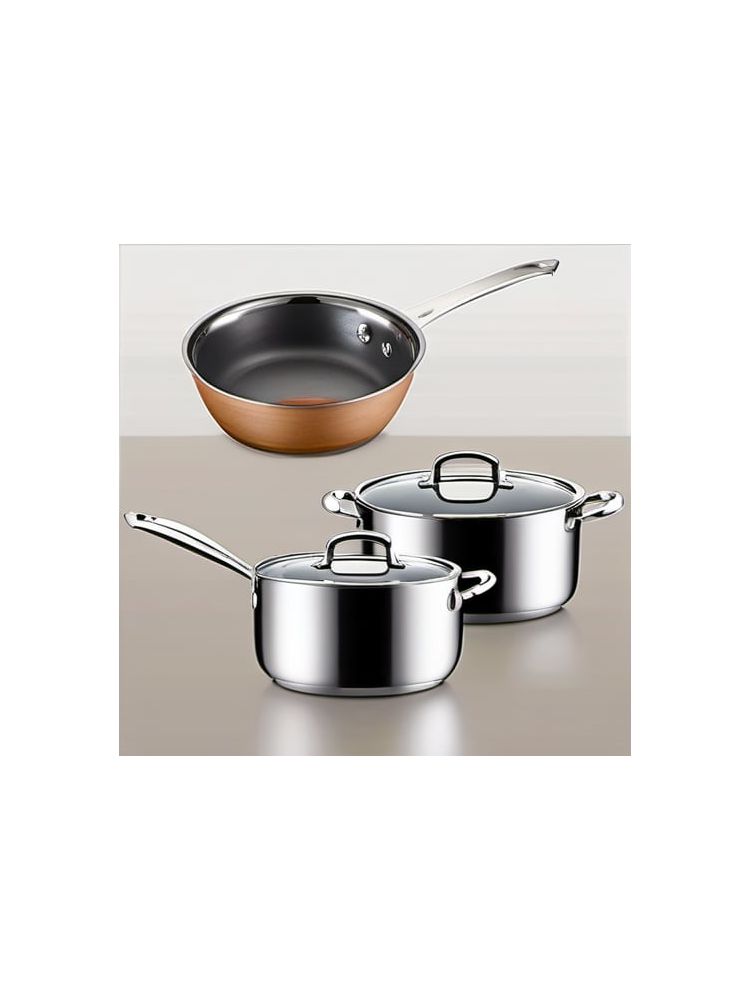 Stainless Steel Cookware Set (10-piece) - Lite