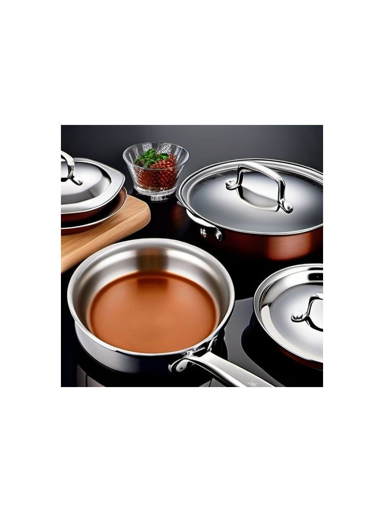 Stainless Steel Cookware Set (10-piece) - Deluxe
