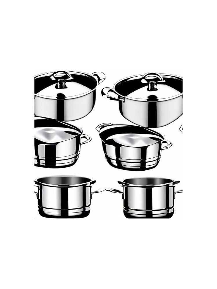 Stainless Steel Cookware Set (10-piece) - Classic