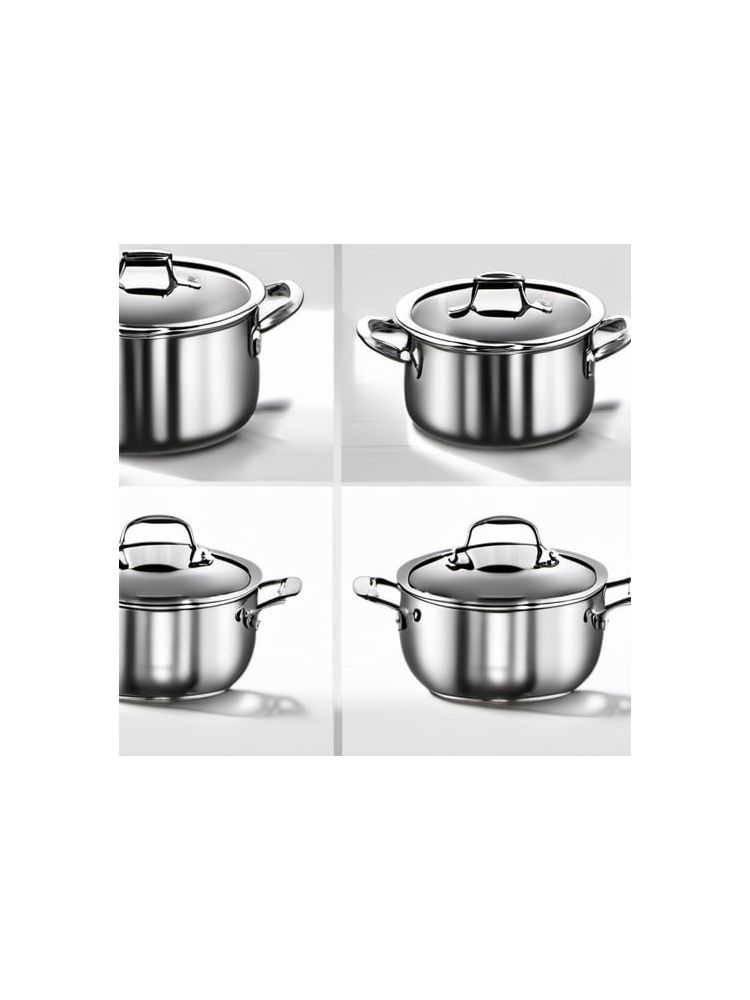 Stainless Steel Cookware Set (10-piece) - Classic