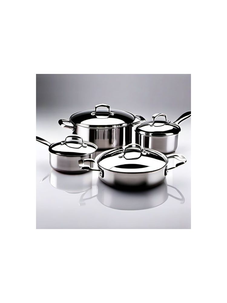 Stainless Steel Cookware Set (10-piece) - Classic