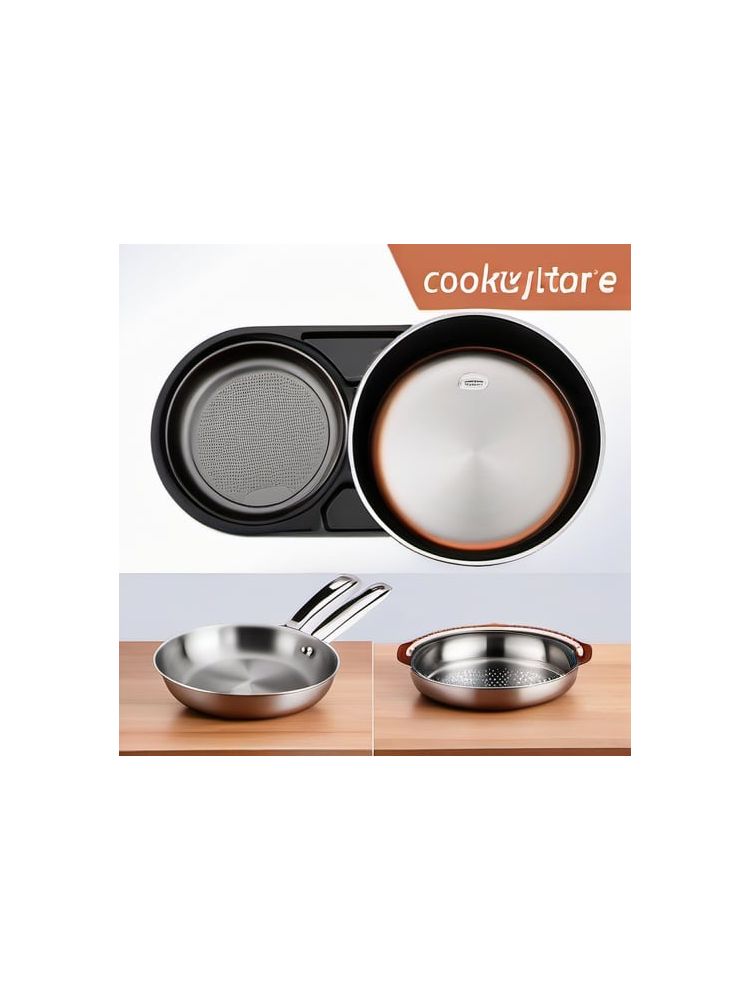 Stainless Steel Cookware Set (10-piece) - Advanced