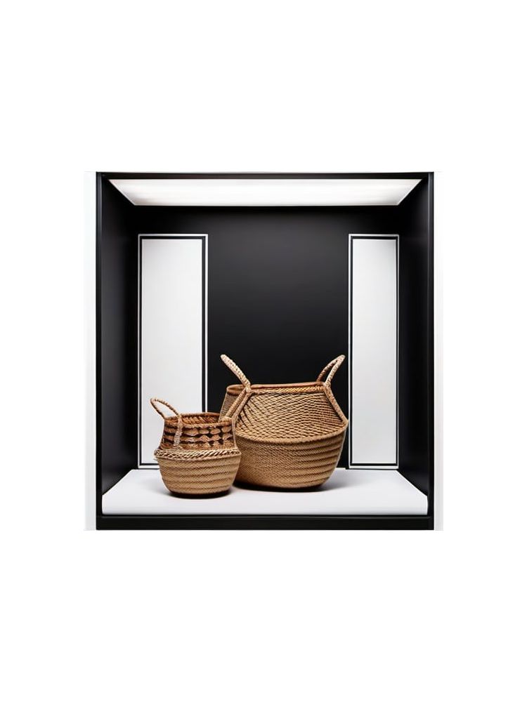 Woven Storage Baskets (Set of 3) - Lite