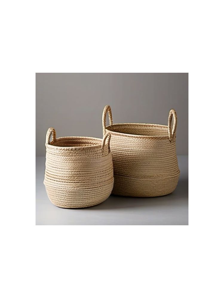 Woven Storage Baskets (Set of 3) - Deluxe