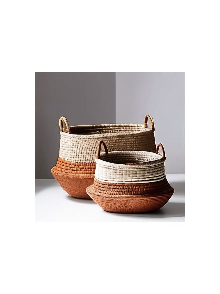 Woven Storage Baskets (Set of 3) - Essential