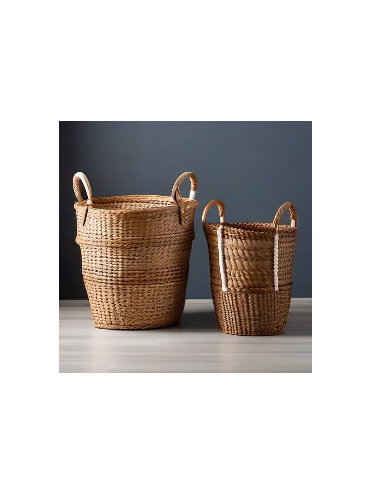 Woven Storage Baskets (Set of 3) - Compact