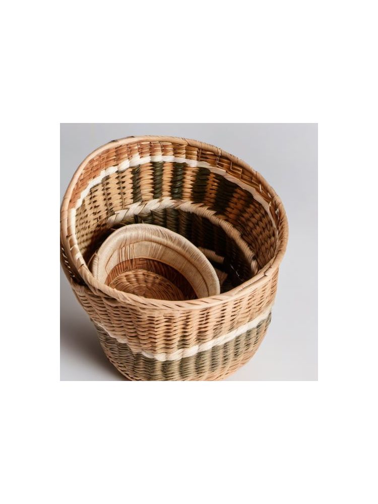 Woven Storage Baskets (Set of 3) - Compact