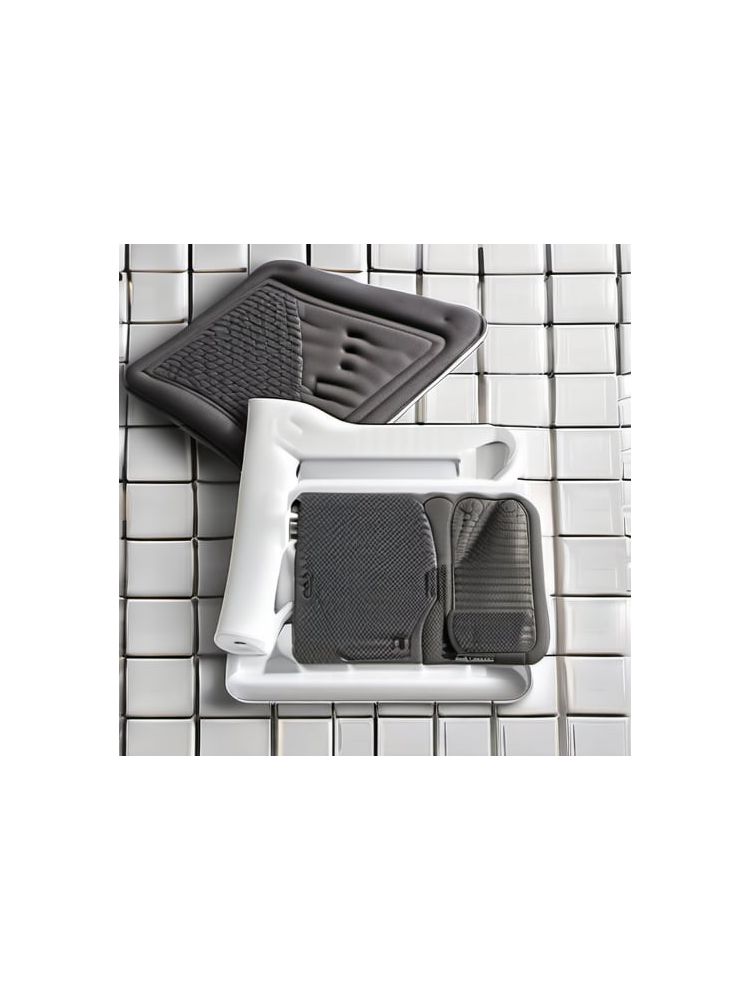 Memory Foam Bath Mat Set - Compact