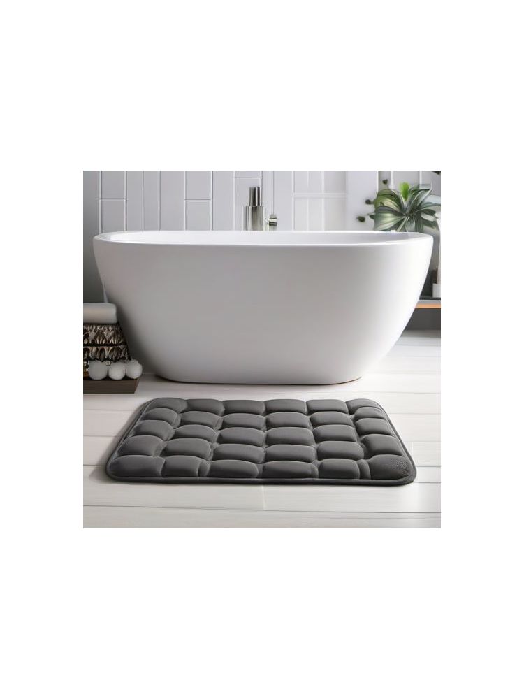 Memory Foam Bath Mat Set - Compact