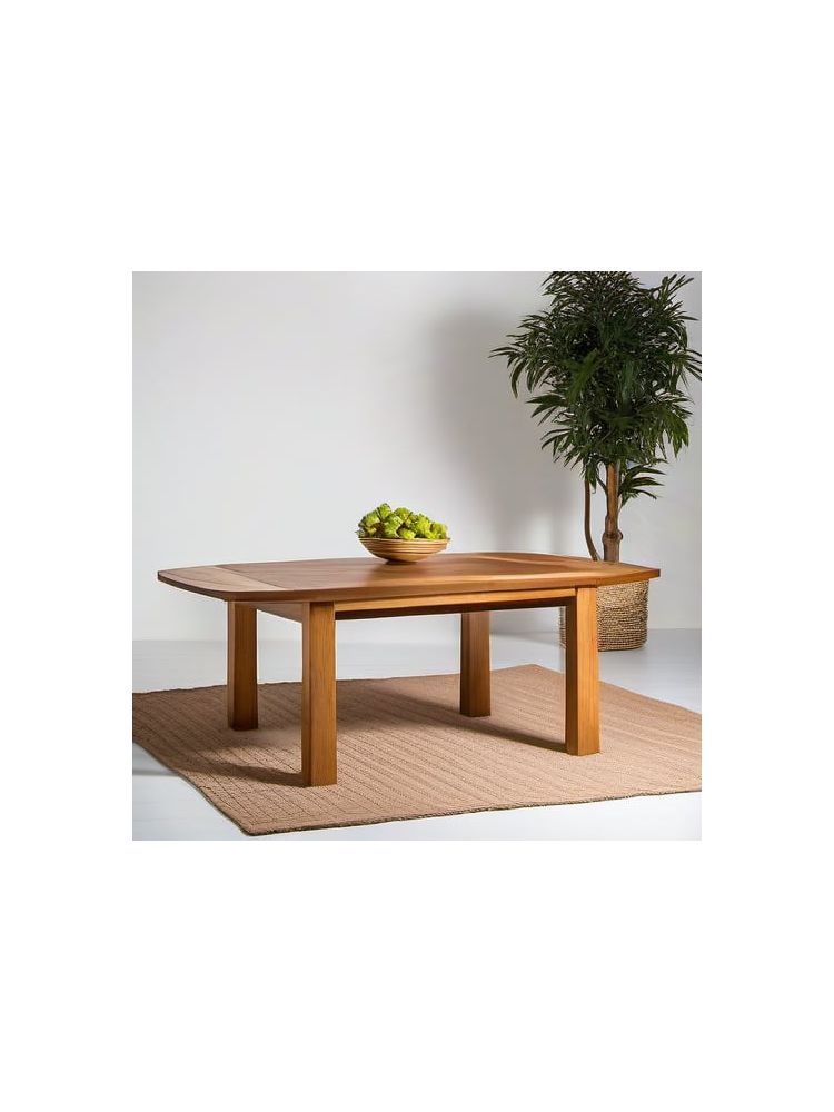 Solid Wood Dining Table - Deluxe