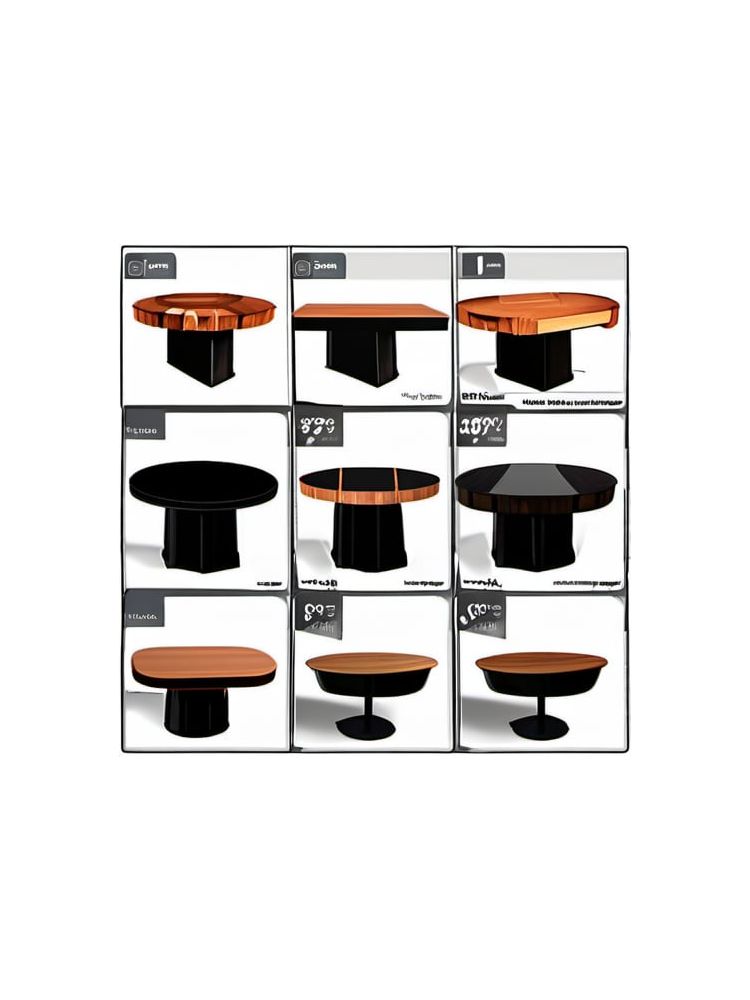 Solid Wood Dining Table - Compact