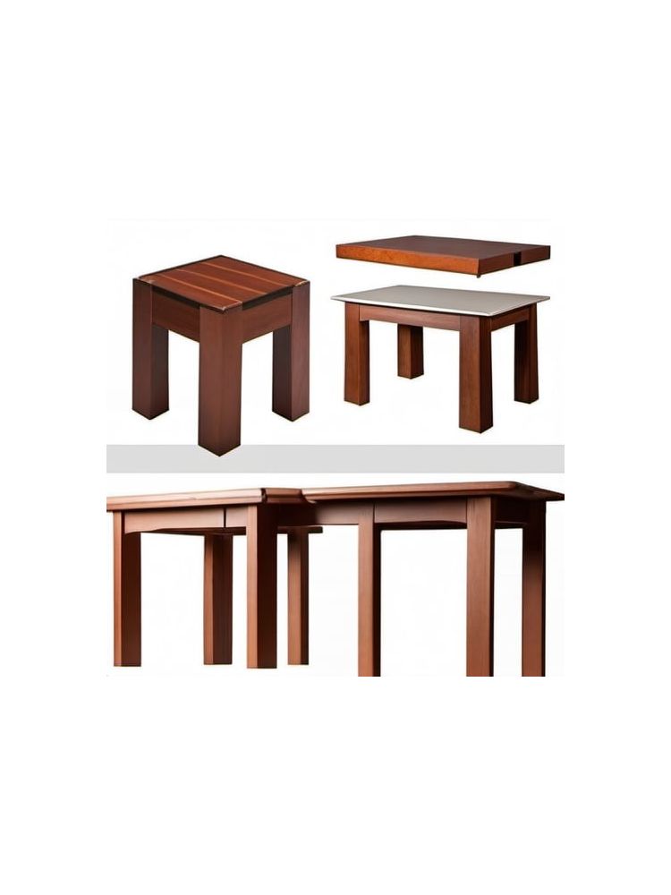 Solid Wood Dining Table - Compact