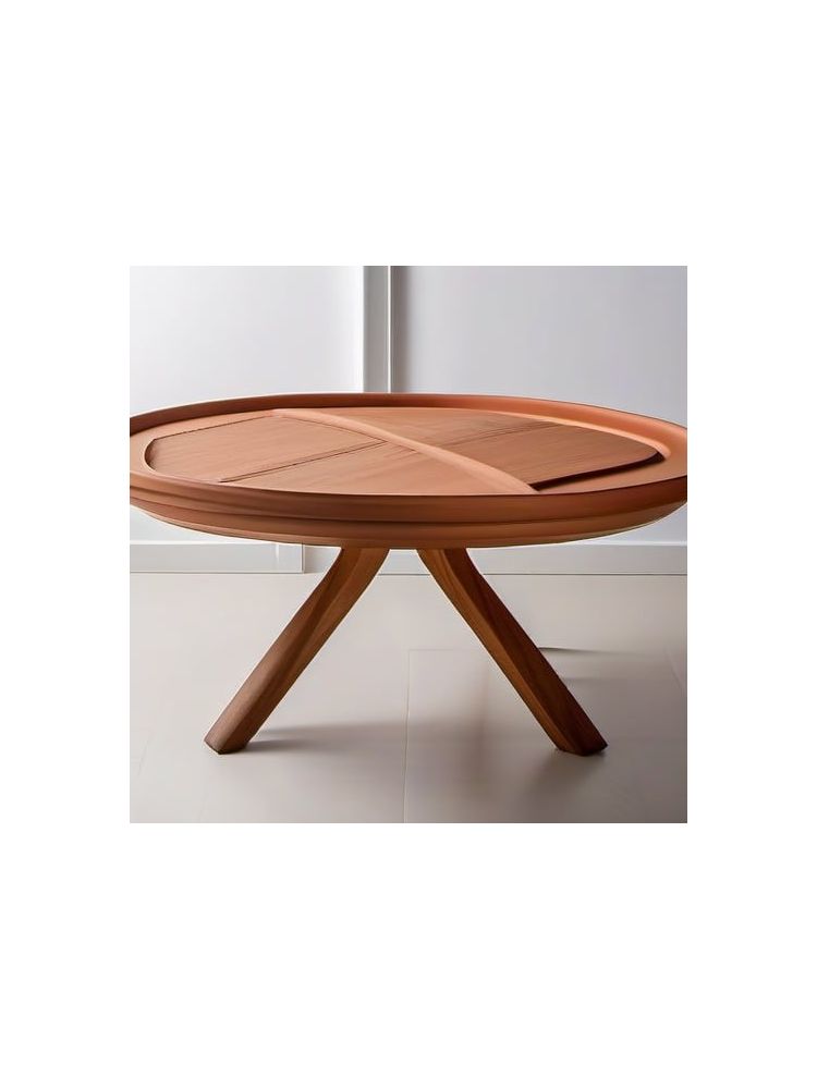 Solid Wood Dining Table - Compact