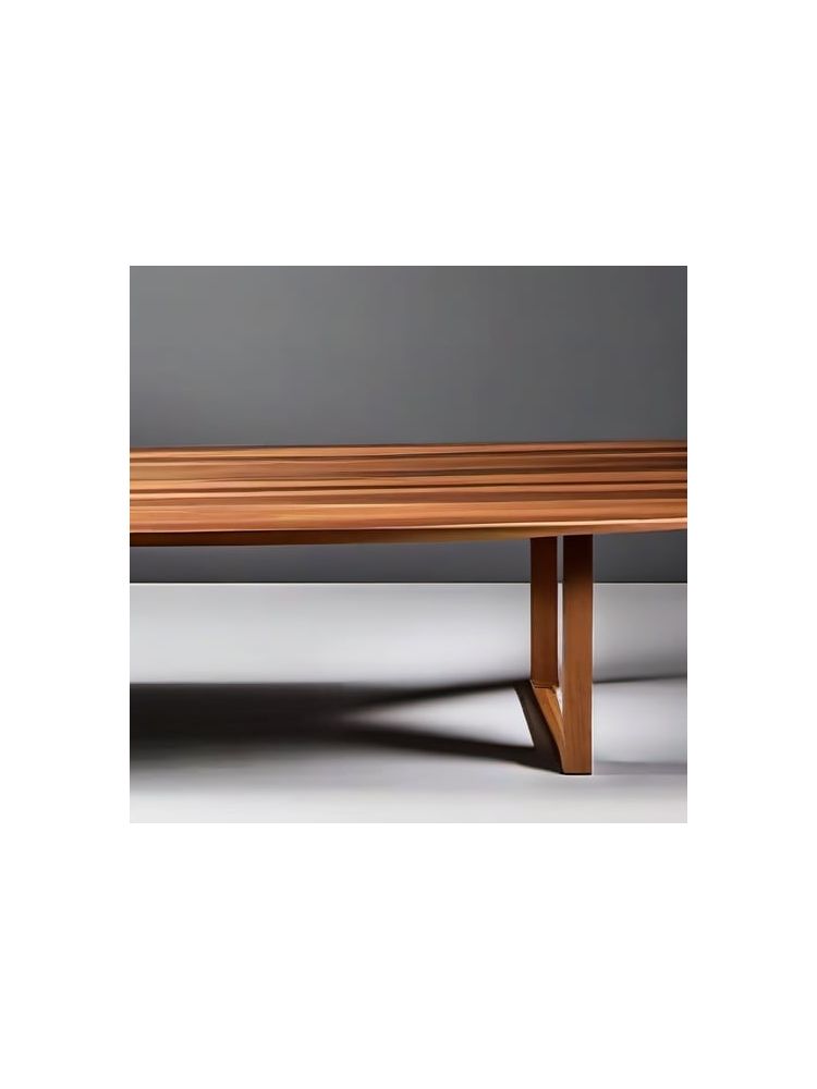 Solid Wood Dining Table - Compact