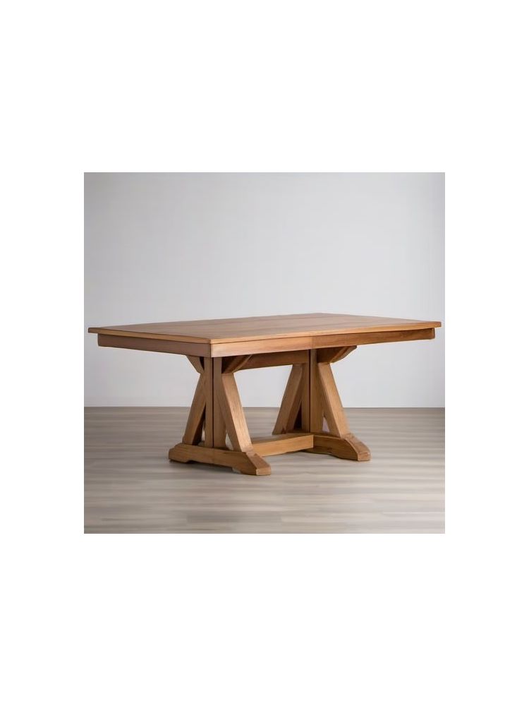 Solid Wood Dining Table - Premium