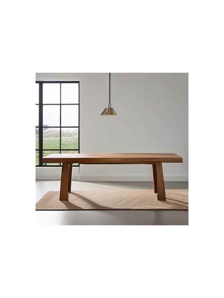 Solid Wood Dining Table - Premium