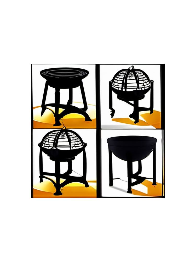 Cast Iron Outdoor Fire Pit - Pro