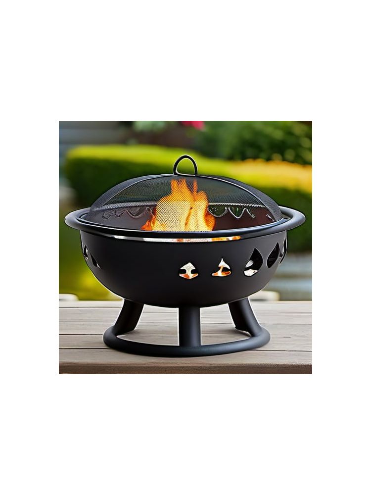 Cast Iron Outdoor Fire Pit - Pro