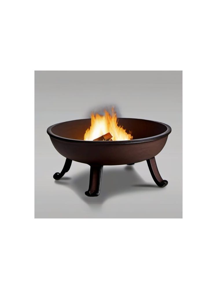 Cast Iron Outdoor Fire Pit - Plus