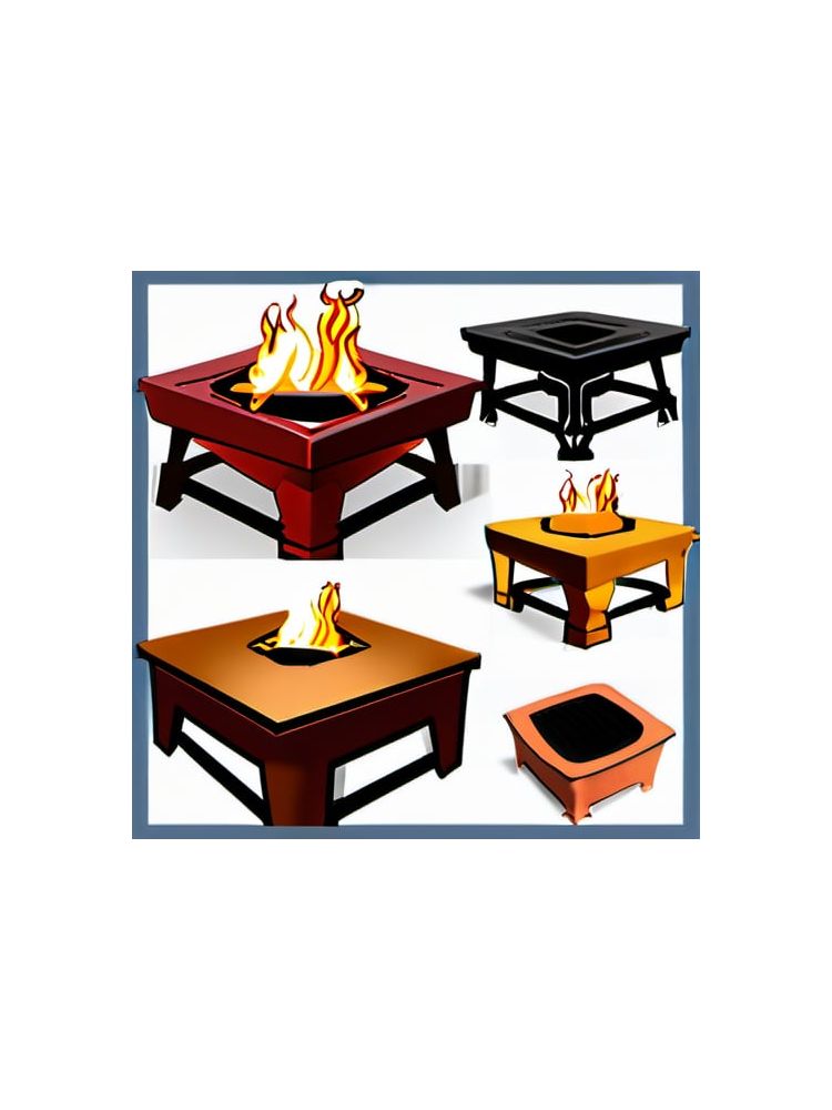 Cast Iron Outdoor Fire Pit - Lite