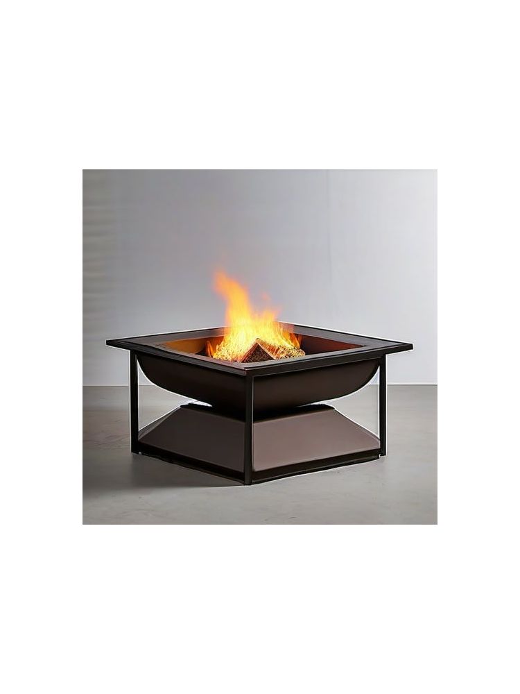 Cast Iron Outdoor Fire Pit - Deluxe