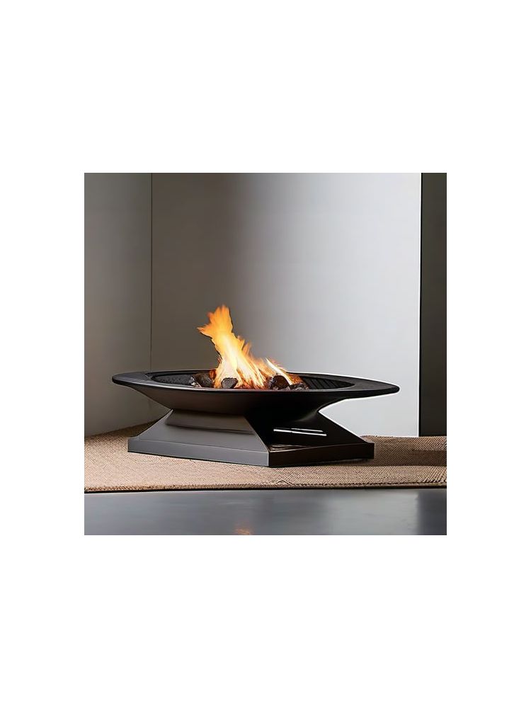 Cast Iron Outdoor Fire Pit - Deluxe