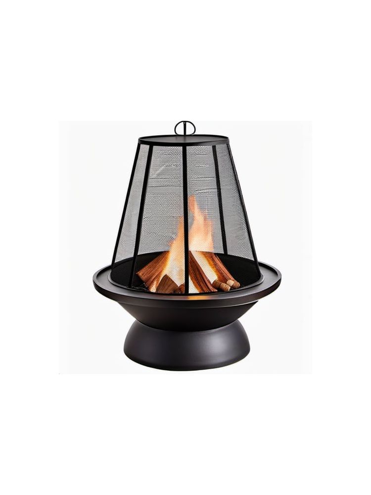 Cast Iron Outdoor Fire Pit - Deluxe