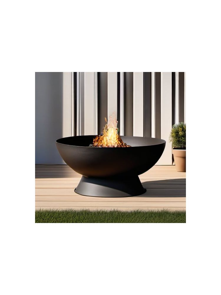Cast Iron Outdoor Fire Pit - Deluxe