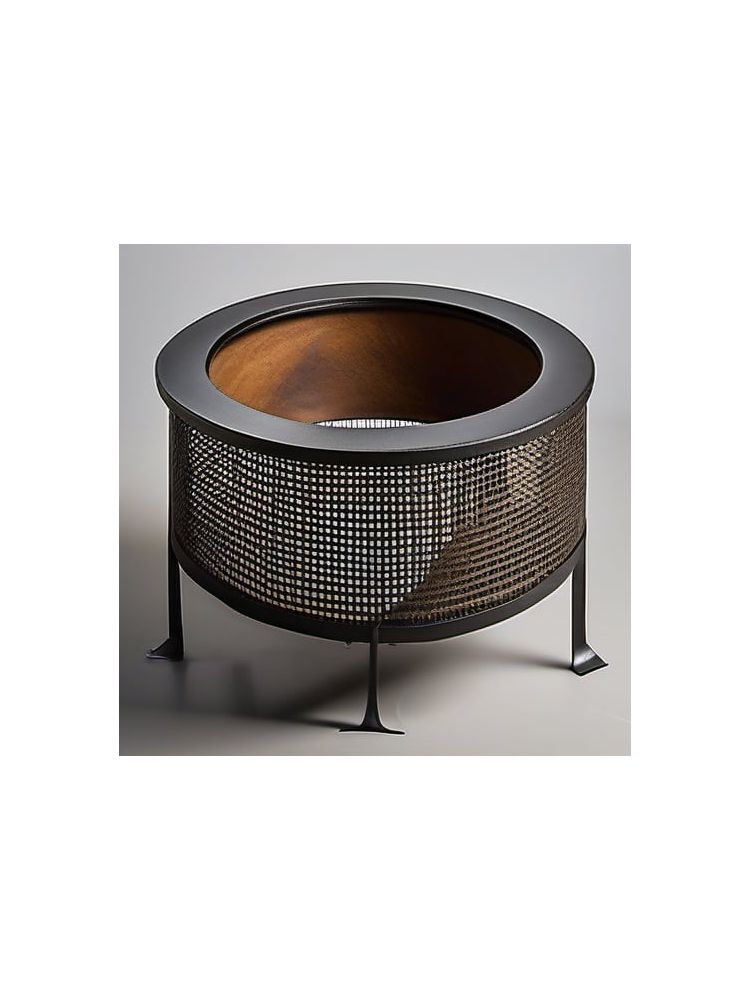 Cast Iron Outdoor Fire Pit - Compact