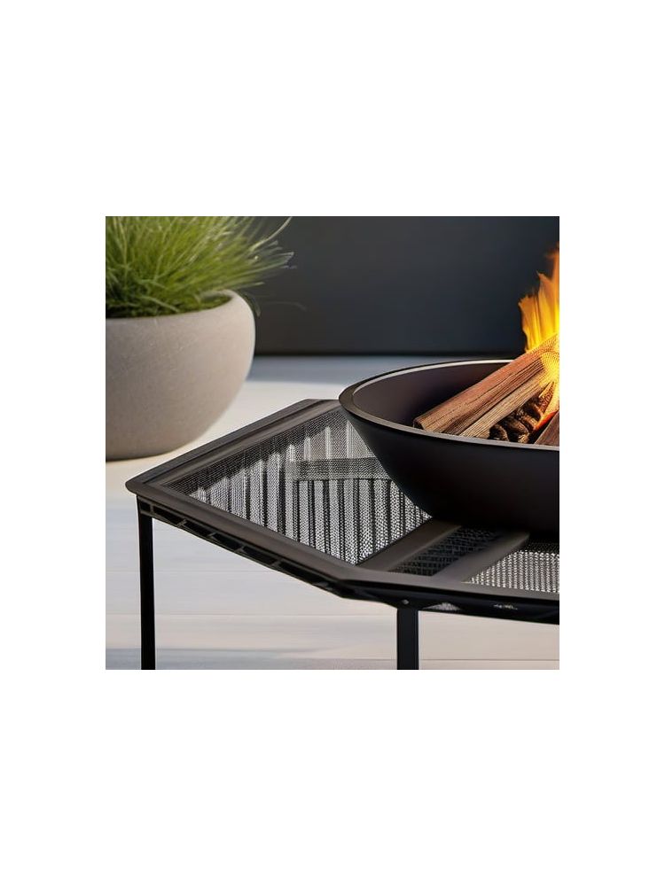 Cast Iron Outdoor Fire Pit - Compact