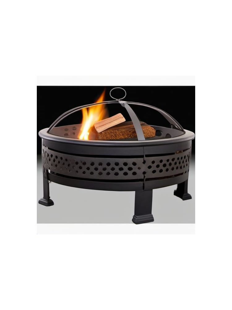 Cast Iron Outdoor Fire Pit - Compact